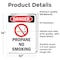 Signmission Propane No Smoking Danger Sign, Vinyl Decal, 10in W x 14in L, 2PK OS-2PACK-DS-D-1014-V-1540 - alternate 5
